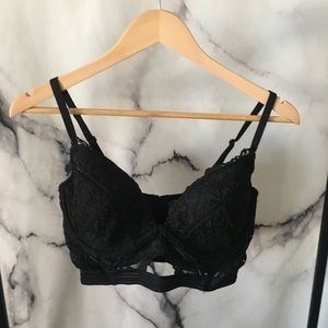 Victoria’s Secret Lace Longline Corset Bra - 36D